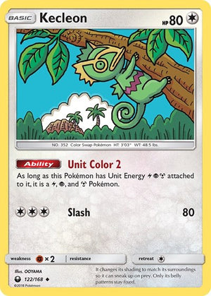 Pokemon TCG - SM - Celestial Storm - Kecleon - 122/168