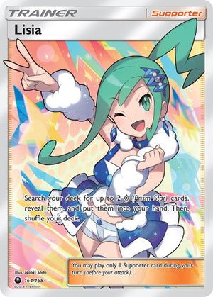 Pokemon TCG - SM - Celestial Storm - Lisia - 164/168 - Holofoil