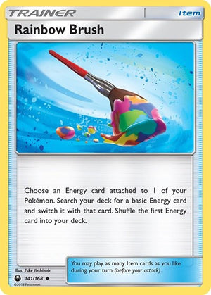 Pokemon TCG - SM - Celestial Storm - Rainbow Brush - 141/168