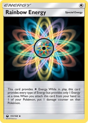 Pokemon TCG - SM - Celestial Storm - Rainbow Energy - 151/168 - Reverse Holofoil
