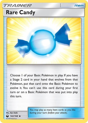 Pokemon TCG - SM - Celestial Storm - Rare Candy - 142/168 - Reverse Holofoil