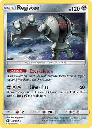 Pokemon TCG - SM - Celestial Storm - Registeel - 96/168