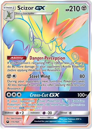 Pokemon TCG - SM - Celestial Storm - Scizor GX - 175/168 - Holofoil
