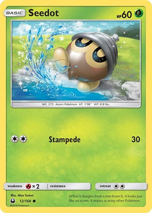 Pokemon TCG - SM - Celestial Storm - Seedot - 12/168