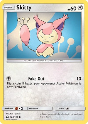 Pokemon TCG - SM - Celestial Storm - Skitty - 120/168