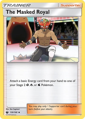 Pokemon TCG - SM - Celestial Storm - The Masked Royal - 139/168 - Reverse Holofoil