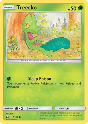 Pokemon TCG - SM - Celestial Storm - Treecko - 7/168