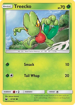 Pokemon TCG - SM - Celestial Storm - Treecko - 8/168
