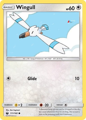 Pokemon TCG - SM - Celestial Storm - Wingull - 111/168