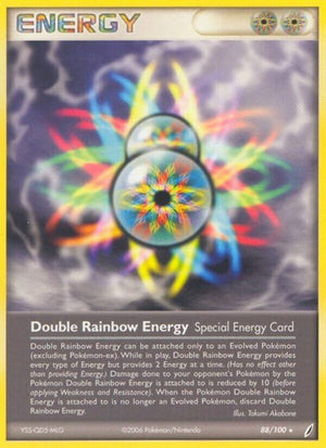 Pokemon TCG - EX Crystal Guardians - Double Rainbow Energy - 88/100