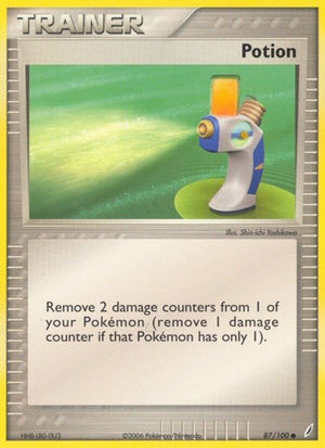 Pokemon TCG - EX Crystal Guardians - Potion - 87/100
