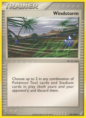 Pokemon TCG - EX Crystal Guardians - Windstorm - 85/100
