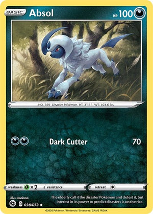 Pokemon TCG - Champion's Path - Absol - 38/73