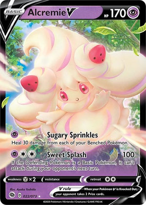 Pokemon TCG - Champion's Path - Alcremie V - 22/73 - Holofoil