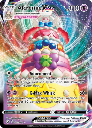 Pokemon TCG - Champion's Path - Alcremie VMAX - 23/73 - Holofoil