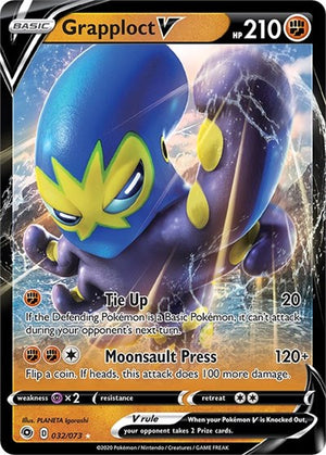 Pokemon TCG - Champion's Path - Grapploct V - 32/73 - Holofoil