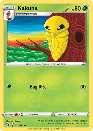 Pokemon TCG - Champion's Path - Kakuna - 03/73