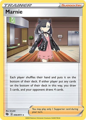 Pokemon TCG - Champion's Path - Marnie - 56/73 - Holofoil