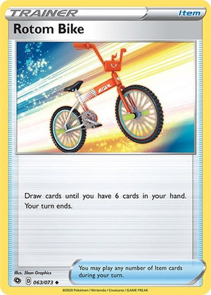 Pokemon TCG - Champion's Path - Rotom Bike - 63/73