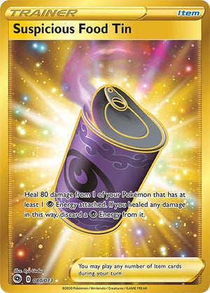 Pokemon TCG - Champion's Path - Suspicious Food Tin - 80/73 - Holofoil