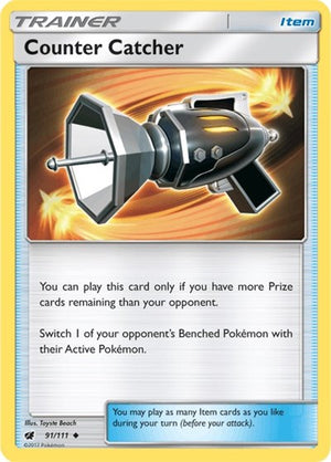 Pokemon TCG - SM - Crimson Invasion - Counter Catcher - 91/111 - Reverse Holofoil
