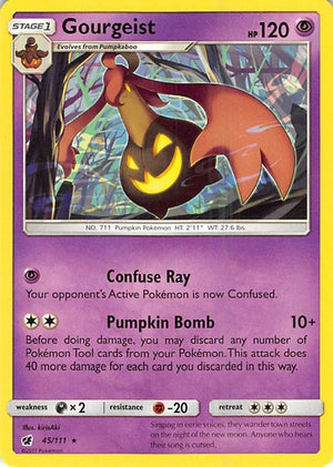 Pokemon TCG - SM - Crimson Invasion - Gourgeist - 45/111