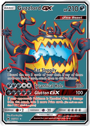 Pokemon TCG - SM - Crimson Invasion - Guzzlord GX - 105/111 - Holofoil