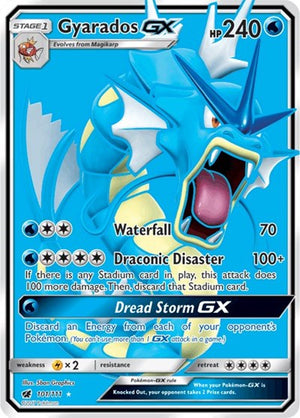 Pokemon TCG - SM - Crimson Invasion - Gyarados GX - 101/111 - Holofoil