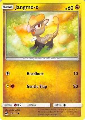 Pokemon TCG - SM - Crimson Invasion - Jangmo-o - 75/111