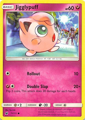Pokemon TCG - SM - Crimson Invasion - Jigglypuff - 71/111
