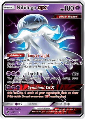 Pokemon TCG - SM - Crimson Invasion - Nihilego GX - 49/111 - Holofoil