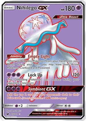 Pokemon TCG - SM - Crimson Invasion - Nihilego GX - 103/111 - Holofoil