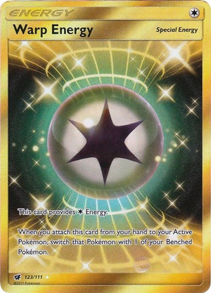 Pokemon TCG - SM - Crimson Invasion - Warp Energy - 123/111 - Holofoil