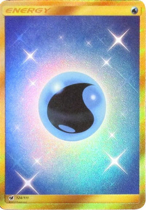 Pokemon TCG - SM - Crimson Invasion - Water Energy - 124/111 - Holofoil