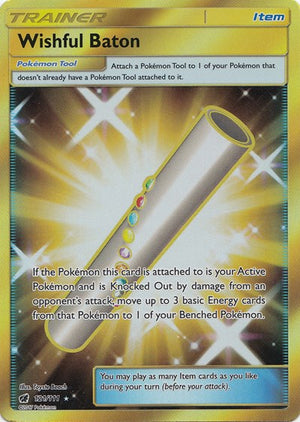 Pokemon TCG - SM - Crimson Invasion - Wishful Baton - 121/111 - Holofoil
