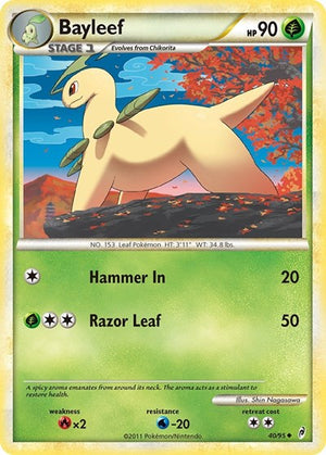 Pokemon TCG - Call of Legends - Bayleef - 40/95