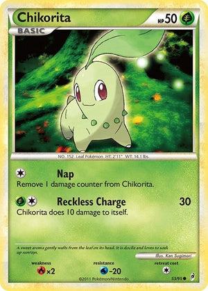 Pokemon TCG - Call of Legends - Chikorita - 53/95