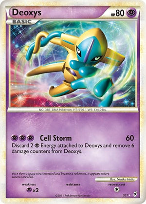 Pokemon TCG - Call of Legends - Deoxys - SL1 - Holofoil