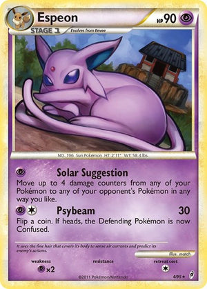 Pokemon TCG - Call of Legends - Espeon - 4/95 - Holofoil