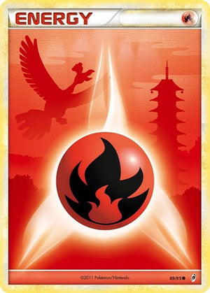 Pokemon TCG - Call of Legends - Fire Energy - 89/95