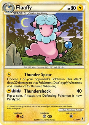 Pokemon TCG - Call of Legends - Flaaffy - 43/95