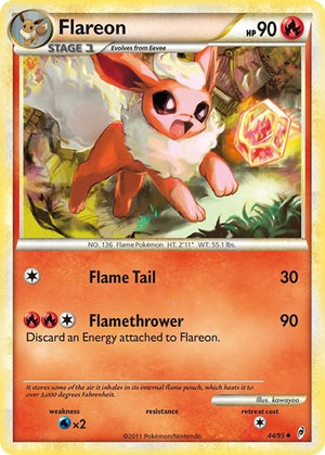 Pokemon TCG - Call of Legends - Flareon - 44/95