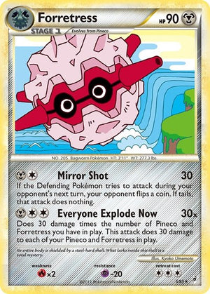 Pokemon TCG - Call of Legends - Forretress - 5/95 - Reverse Holofoil