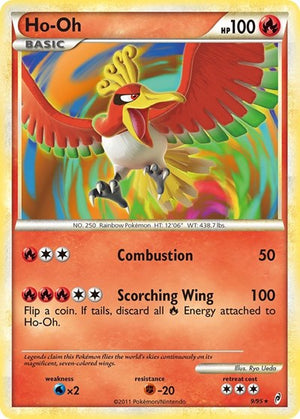 Pokemon TCG - Call of Legends - Ho-Oh - 9/95 - Reverse Holofoil