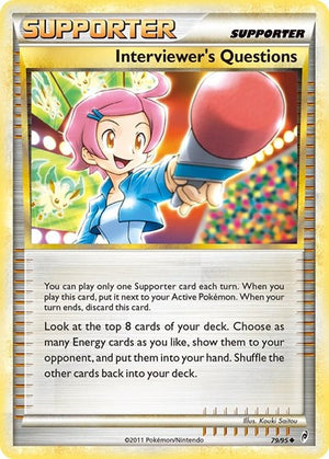 Pokemon TCG - Call of Legends - Interviewer's Questions - 79/95