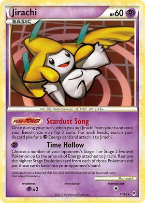 Pokemon TCG - Call of Legends - Jirachi - 11/95 - Reverse Holofoil
