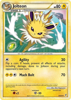 Pokemon TCG - Call of Legends - Jolteon - 45/95
