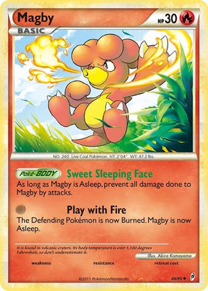 Pokemon TCG - Call of Legends - Magby - 46/95