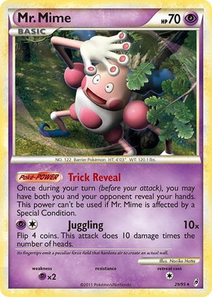 Pokemon TCG - Call of Legends - Mr. Mime - 29/95