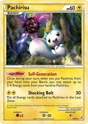 Pokemon TCG - Call of Legends - Pachirisu - 18/95 - Holofoil